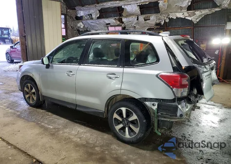 2018 Subaru Forester 2.5I z USA, uszkodzony, nr VIN JF2SJABC8JH441446
